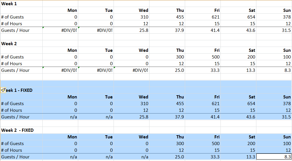 How To Apply Iferror On Many Cells Automatically Using Excel Vba Macro Excel Help Hq