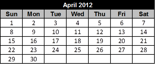 How To Build A Monthly Calendar In Excel